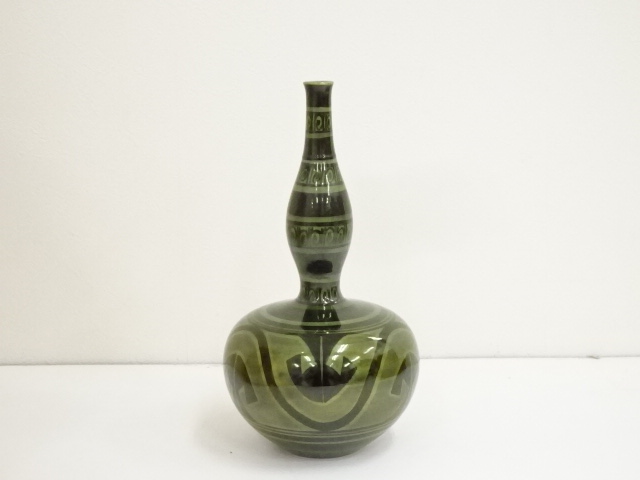 九谷焼 九谷焼 花瓶 壷 松本佐一 松本佐一造 花瓶 壺 Yahoo